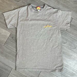 Vintage 90s The Lion King Embroidered Striped T-Shirt Movie Promo Size M